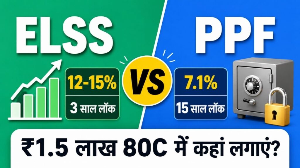 elss-vs-ppf-tax-saving-comparison-80c-hindi